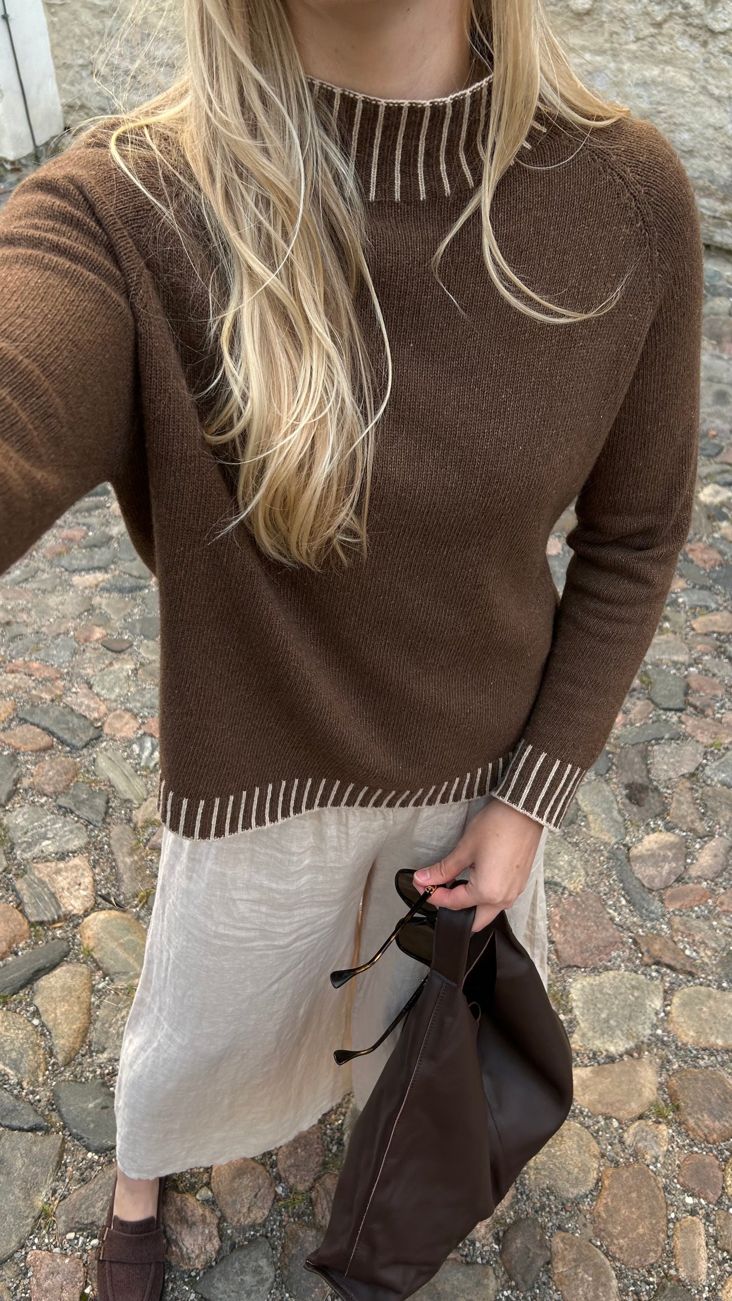 Amalia -sweater, brown sugar