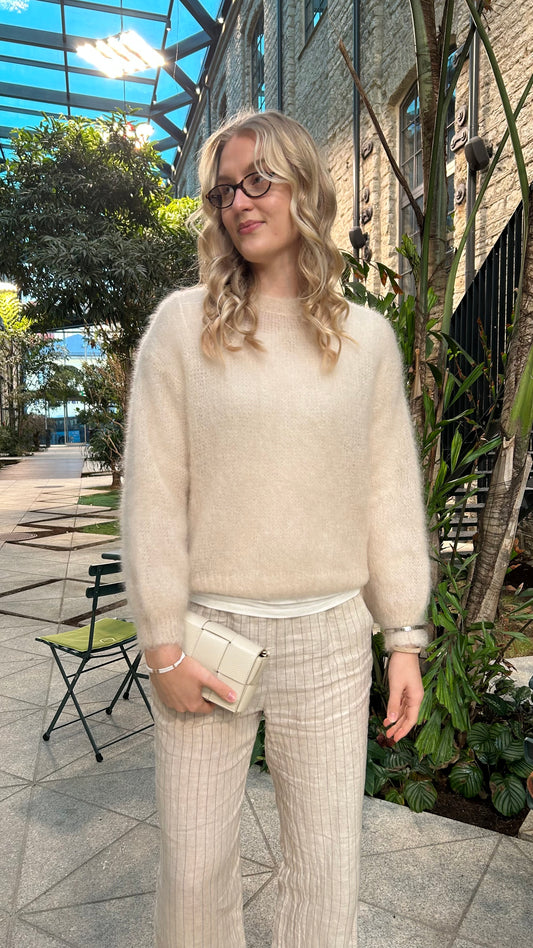 Kaylee -sweater, creme