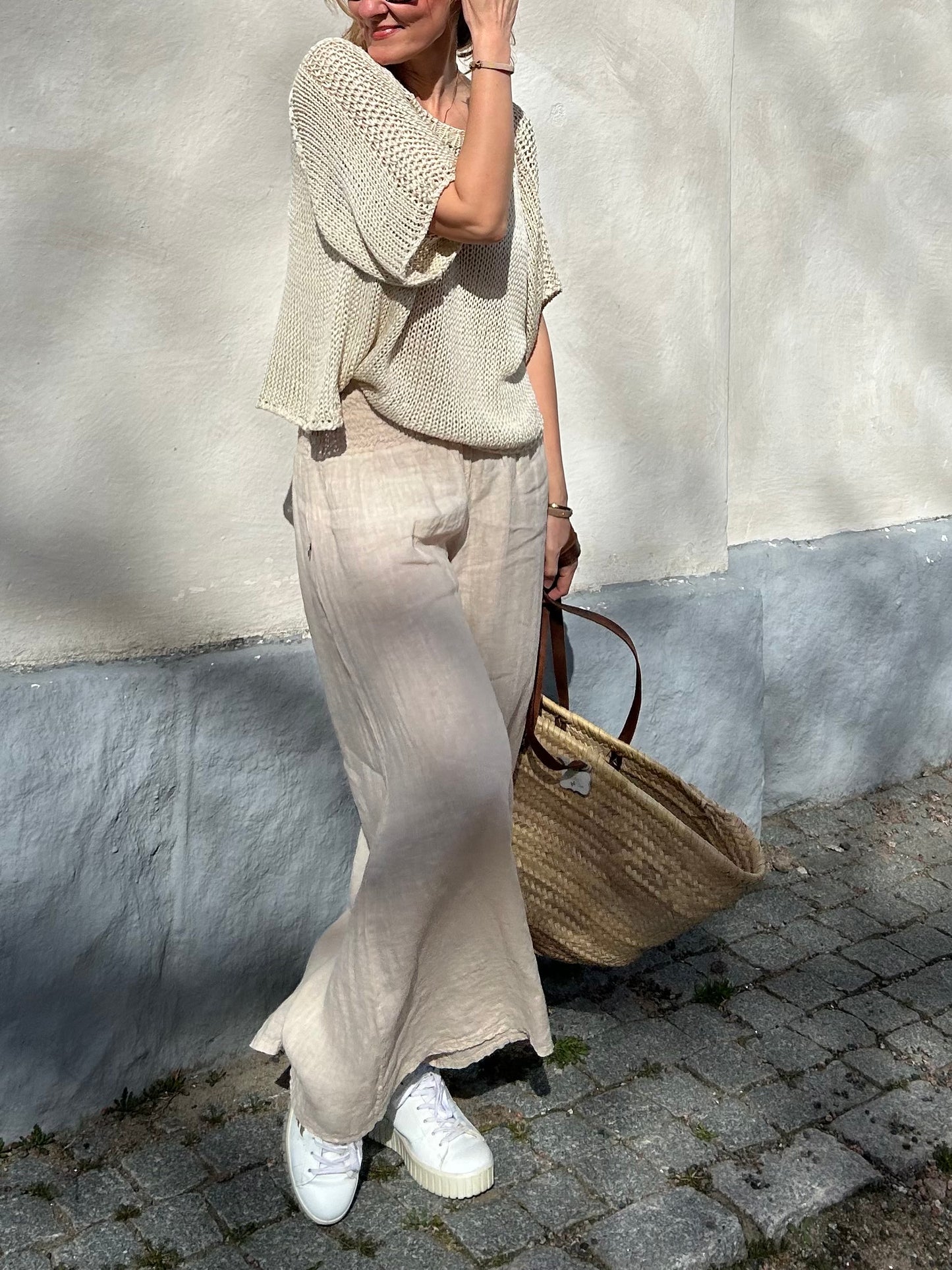 Alena -pants, light sand