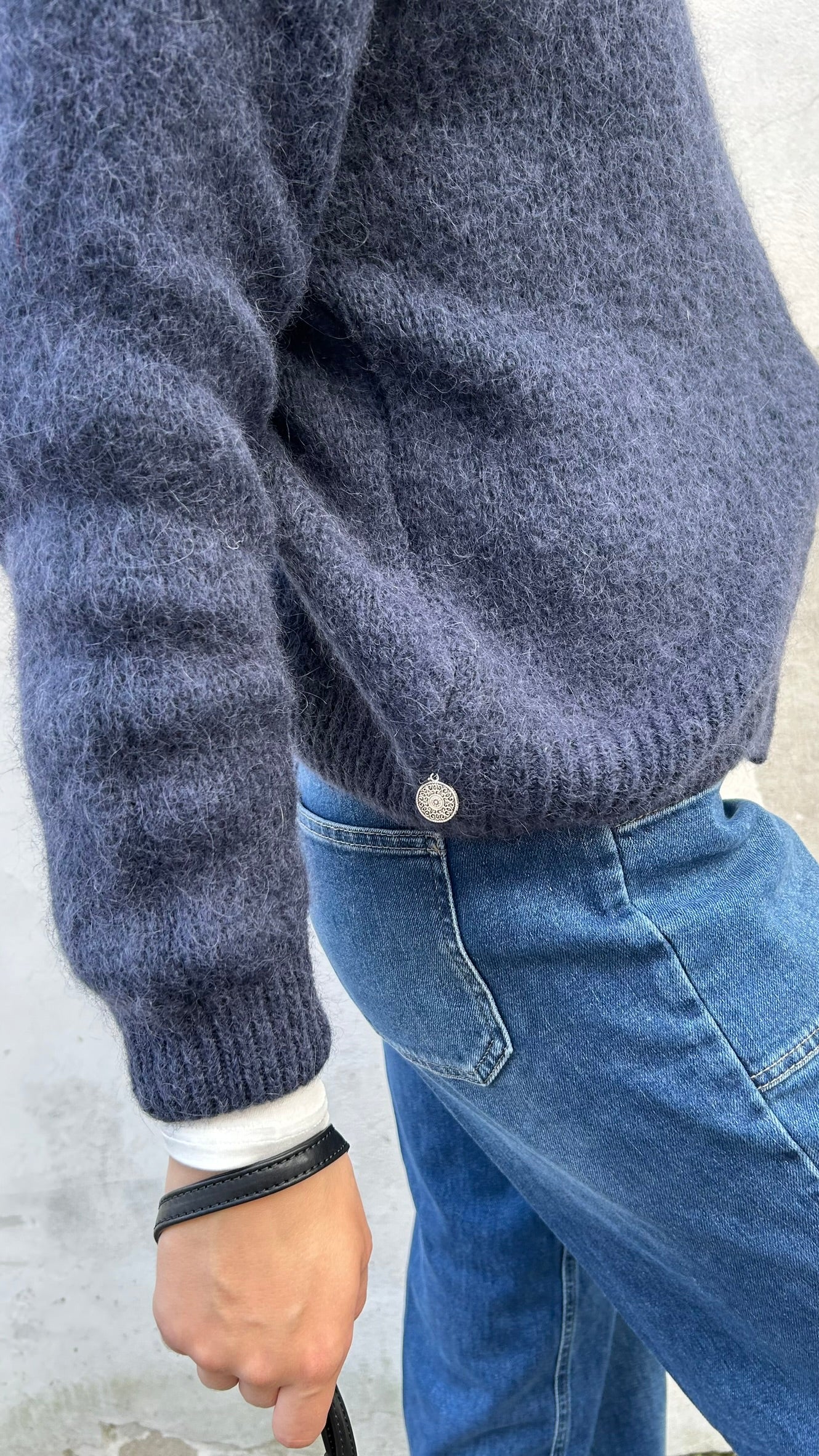 Lia -cardigan, marine