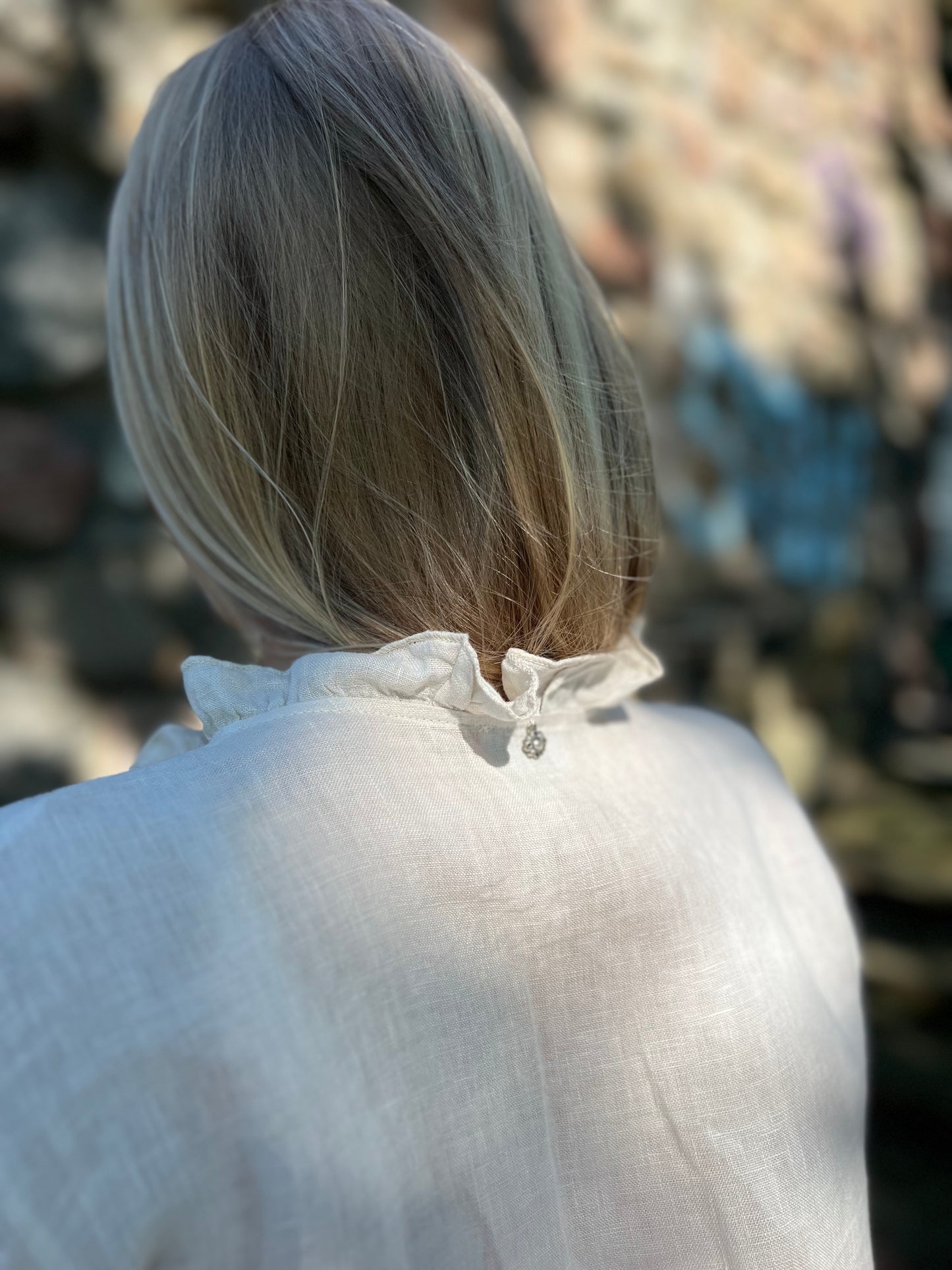 Cassia -blouse, light sand