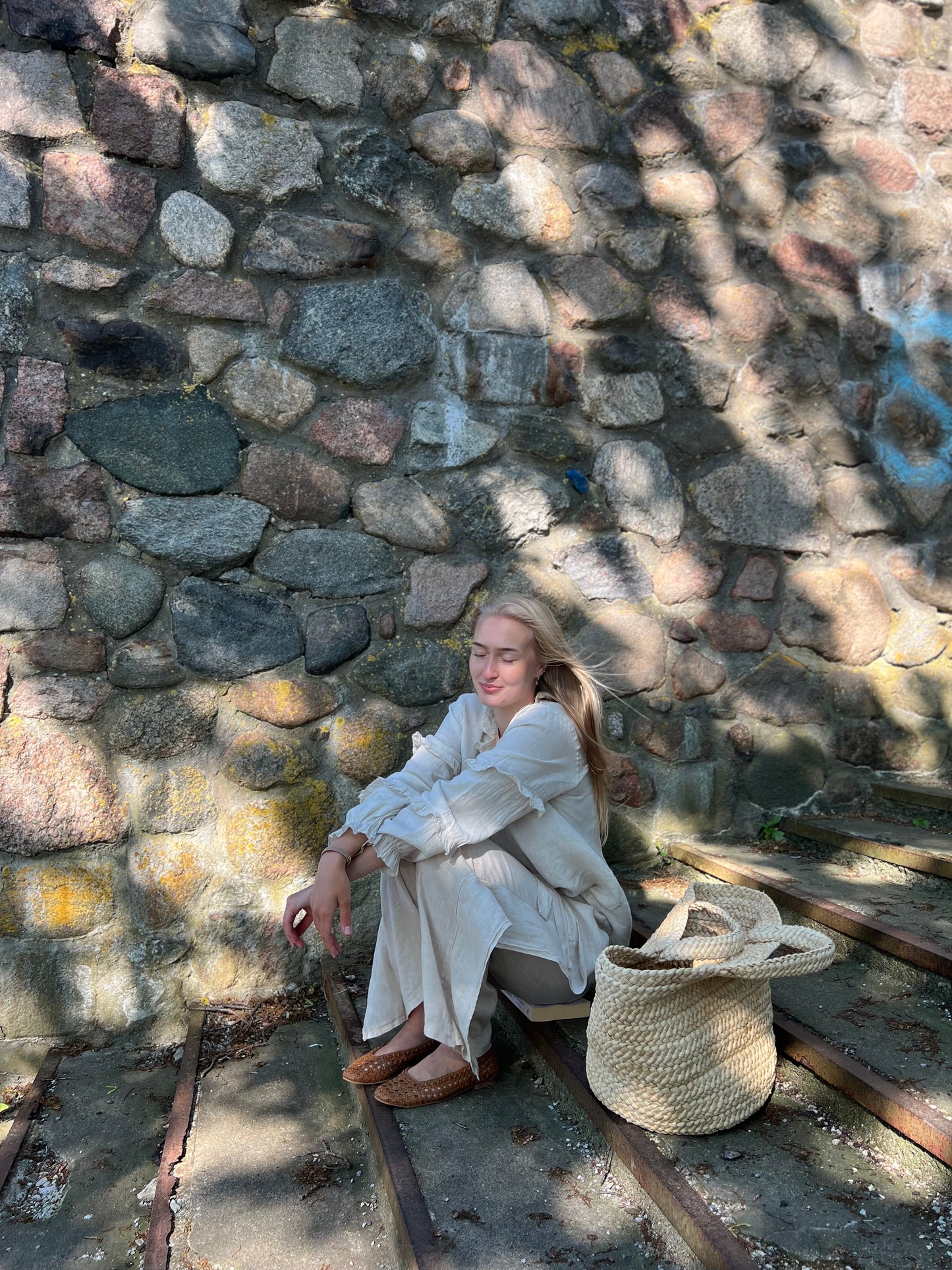 Cassia -blouse, light sand