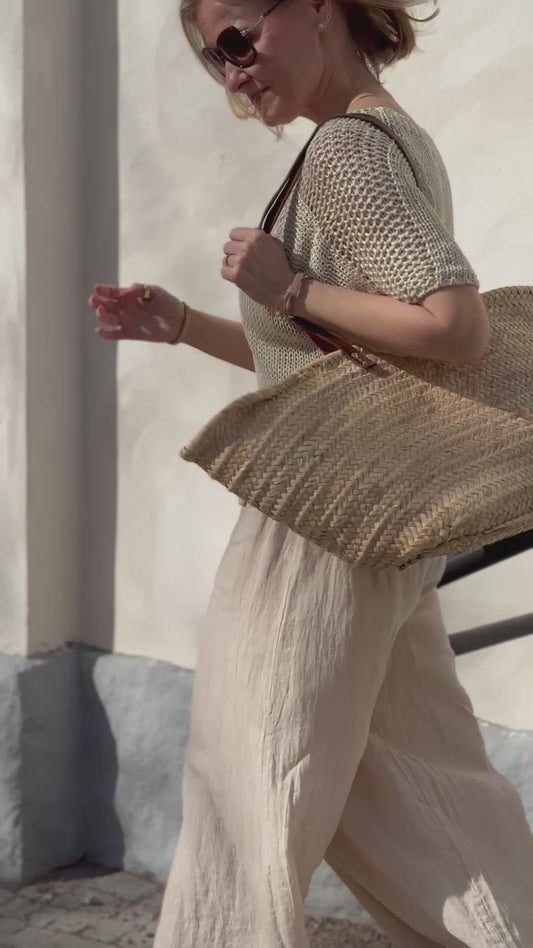 Alena -pants, light sand