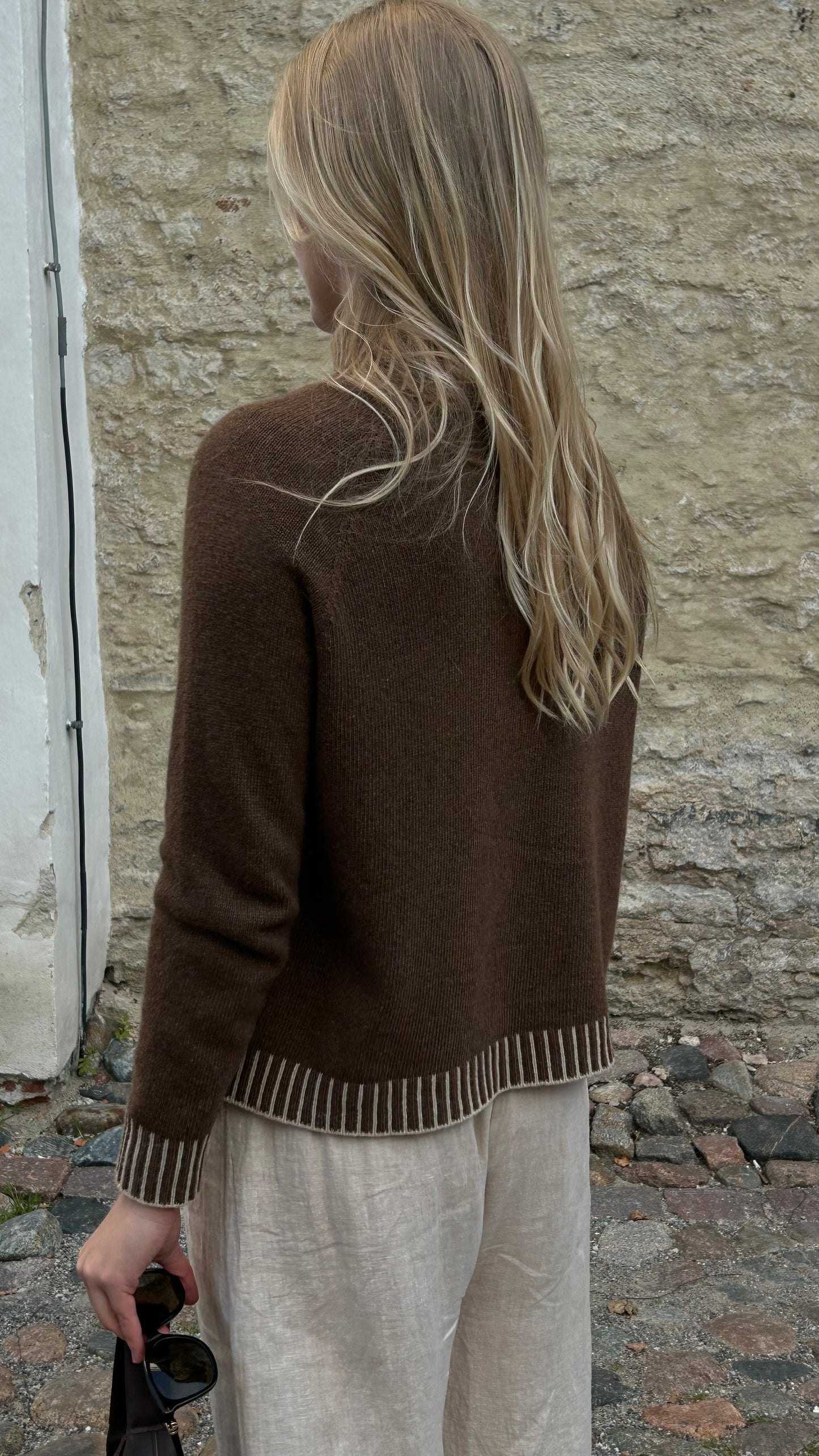 Amalia -sweater, brown sugar