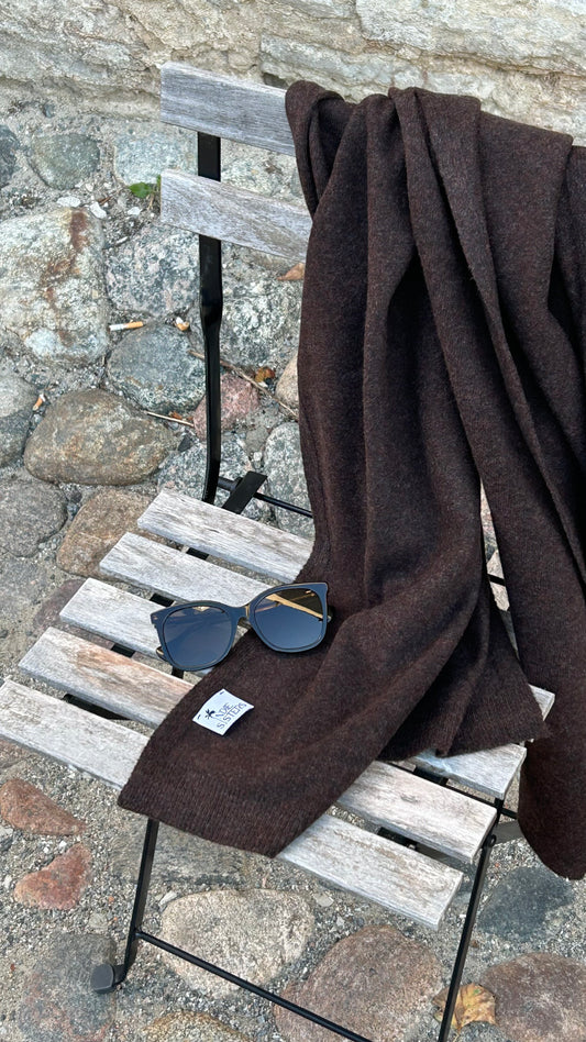 Effie, -scarf, melange brown