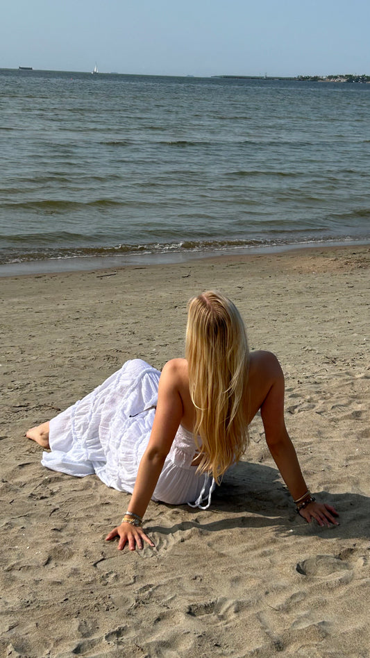 Thalia - two piece, white