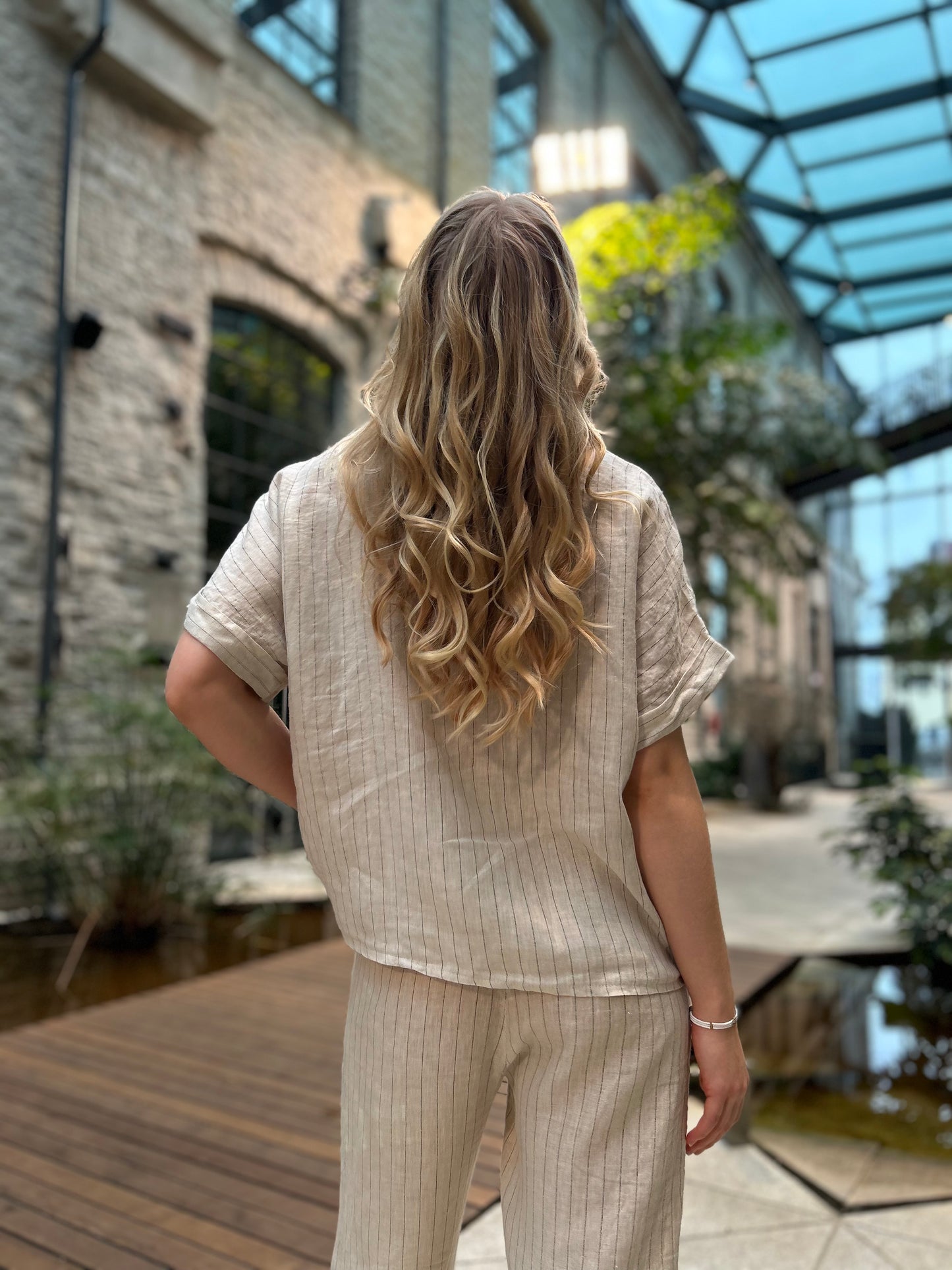 Faith -blouse, light sand