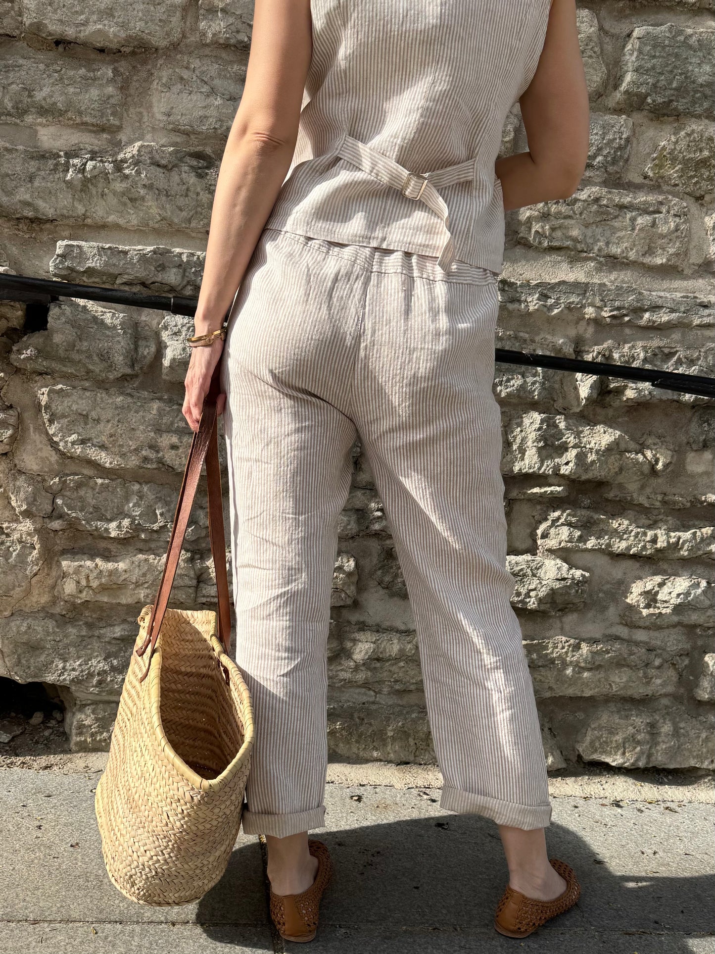 Elaine -pants, beige
